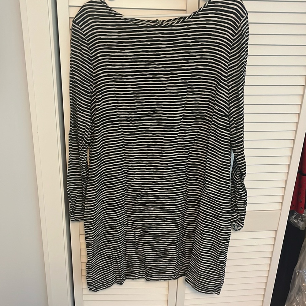 Striped long sleeve GAP dress, lined